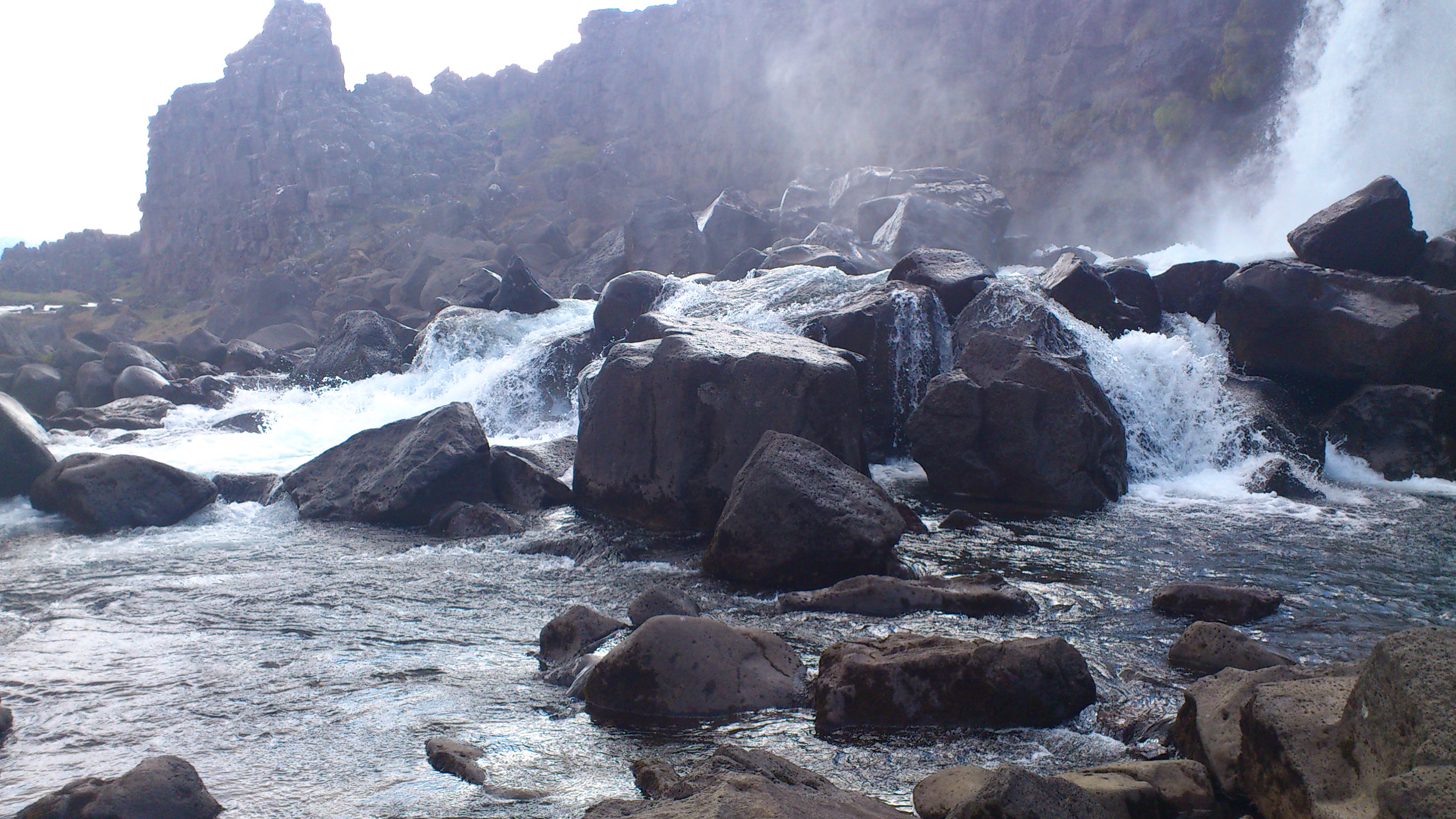 Öxarárfoss við Þingvelli