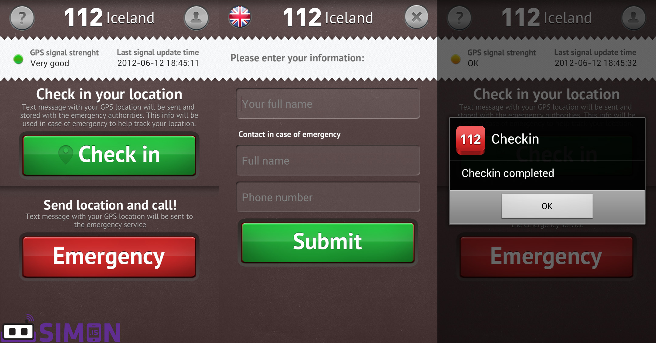 112 Iceland fyrir Android og iOS