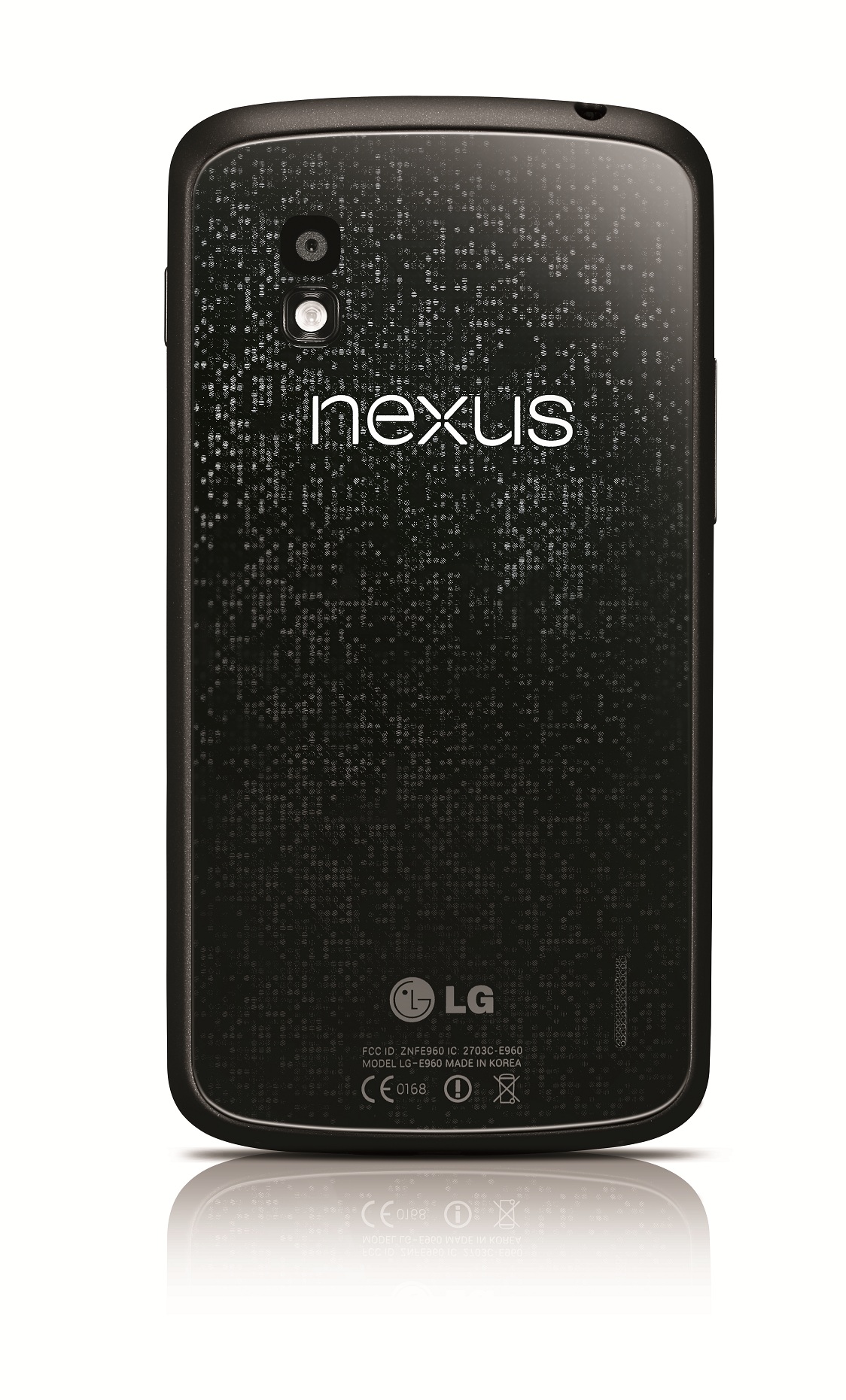 Nexus 4 bakhliðin