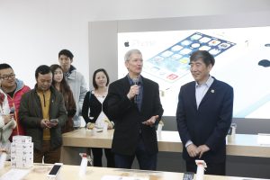 CEO Tim Cook Visits Beijing