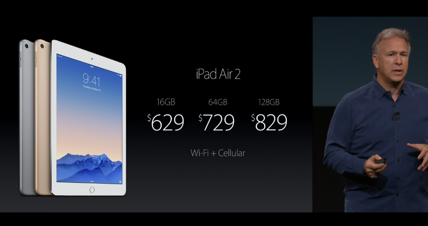 iPadAir2 farnets útgáfan