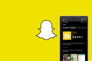 Snapchat Windows Phone