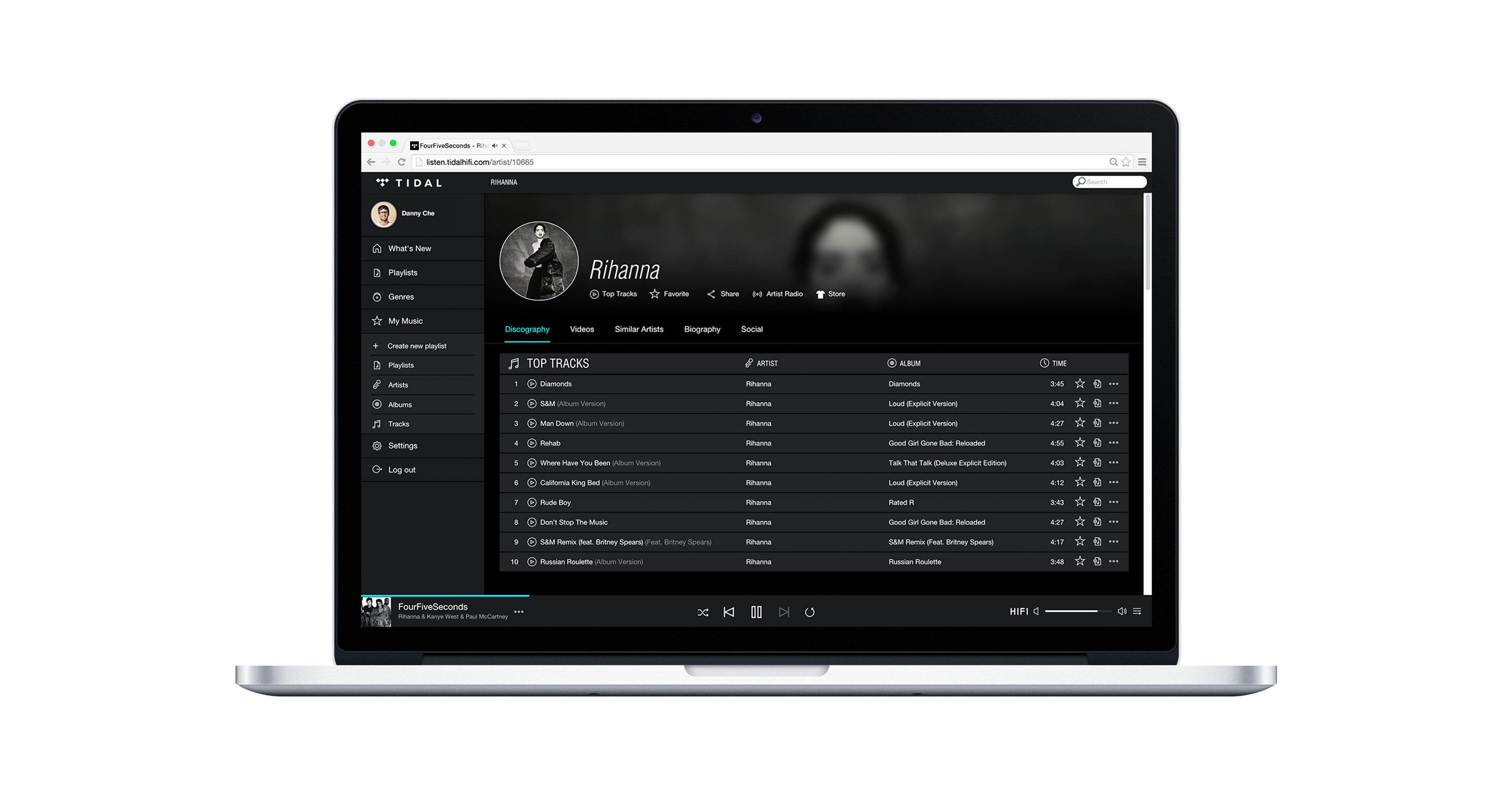 TIDAL_WebPlayer_ArtistPage