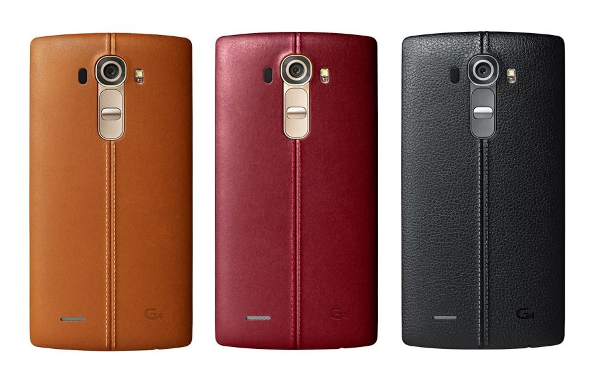 LG G4 leðurbakhliðar